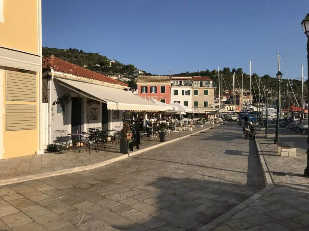 The centre of Gaios Paxos