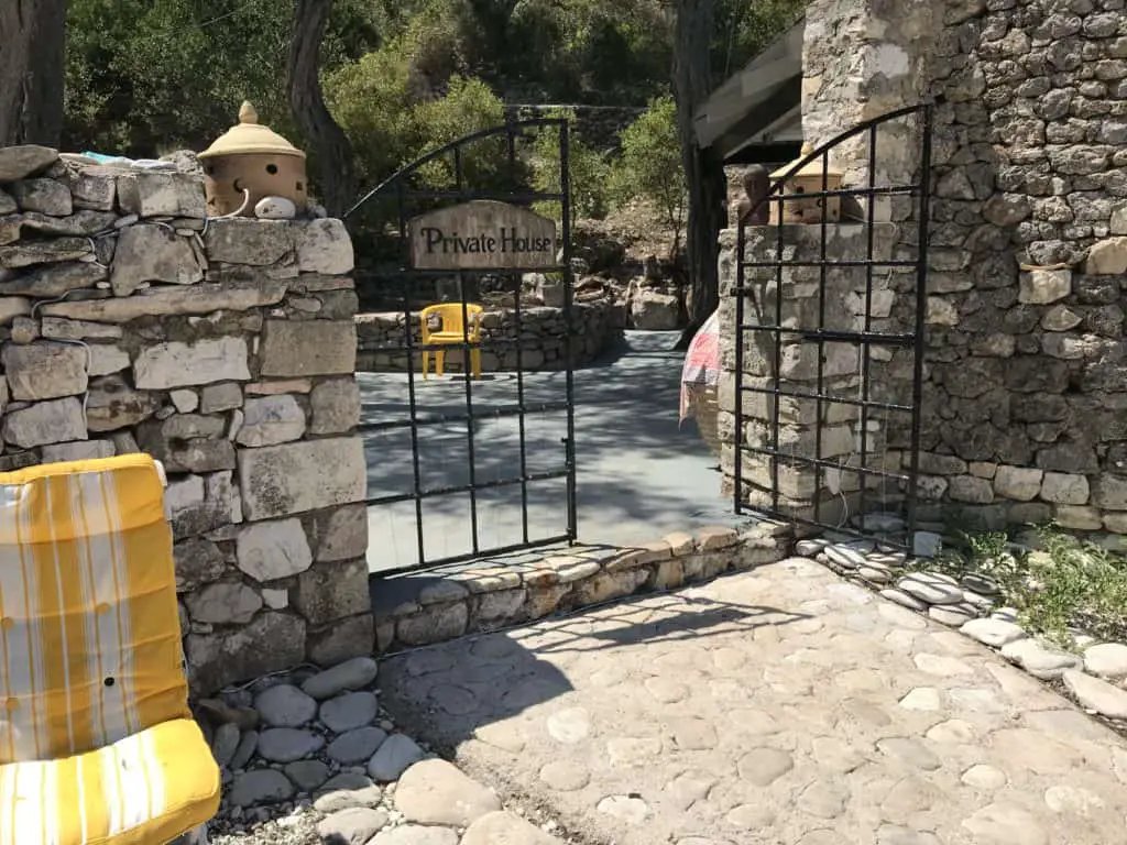 The house on Orkos Beach, Paxos